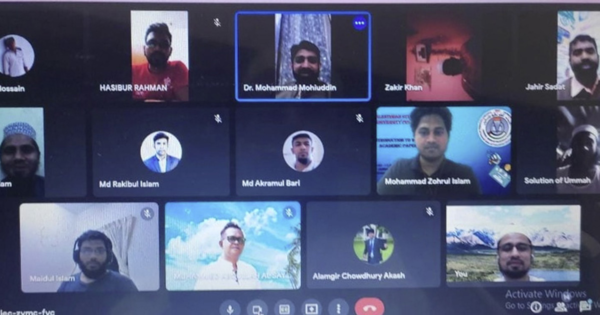বাংলাদেশি স্টুডেন্টস ইউনিয়নের ভার্চুয়াল প্রতিবাদ সভা মালয়েশিয়ায়